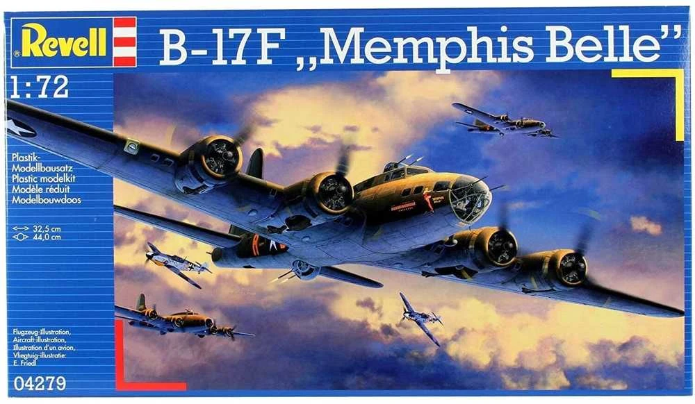 Revell – B-17F „Memphis Belle“, 1/72, 04279