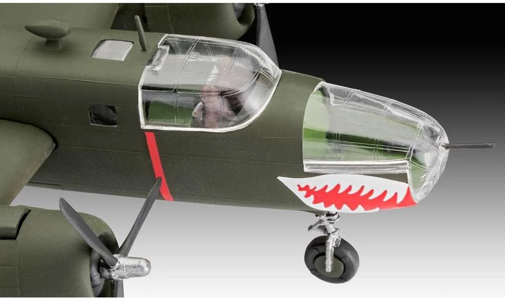 Revell – B-25 Mitchell (lengvas paspaudimas), 1/72 03650