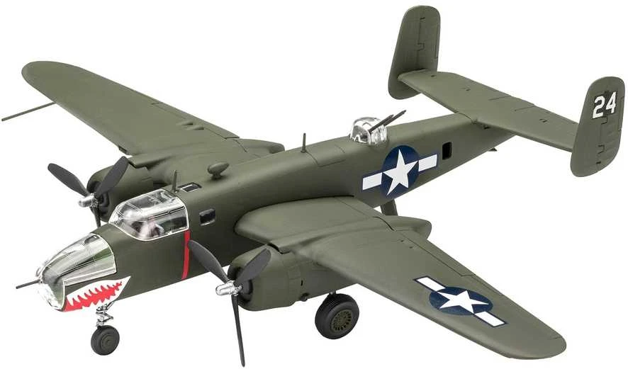Revell – B-25 Mitchell (lengvas paspaudimas), 1/72 03650