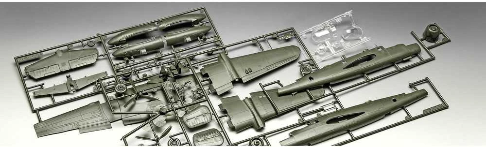 Revell – B-25 Mitchell (lengvas paspaudimas), 1/72 03650