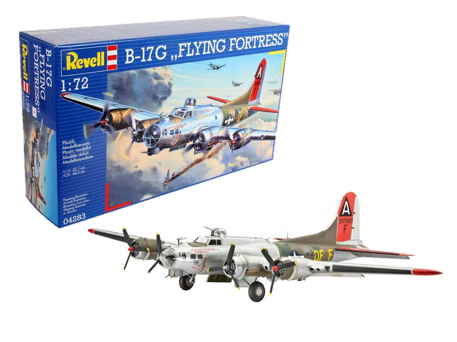 Revell – B-17G „Skrajojanti tvirtovė“, 1/72, 04283
