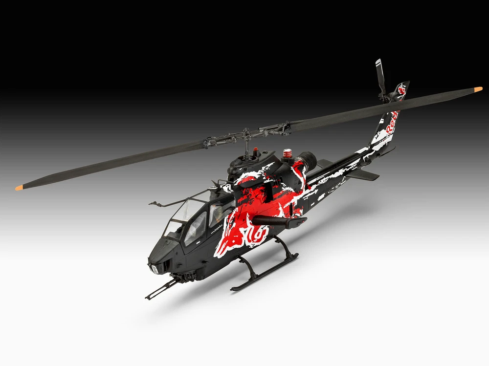 Revell Bell AH-1F Cobra The Flying Bulls 1/48 sraigtasparnio dovanų rinkinys