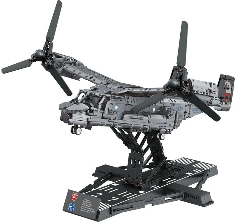 Revell Bell Boeing V-22 Osprey konstruktorius su 3730 detalių, 18+