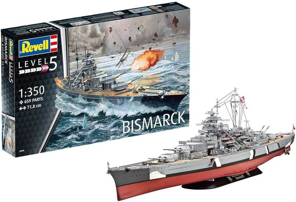 Revell – Bismarkas, 1/350, 05040