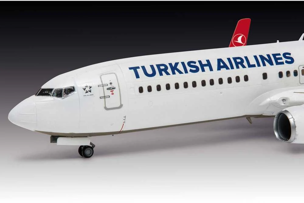 Revell Boeing 737-800 Turkish Airlines rinkinys 1/144, plastikinis modelis