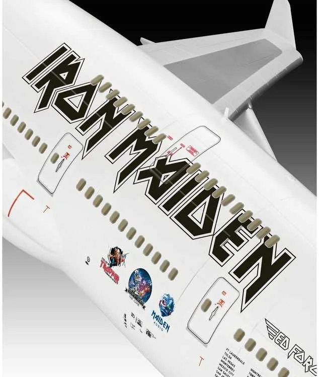 Revell – Boeing 747-400 Iron Maiden Ed Force One, 1/144, 03780
