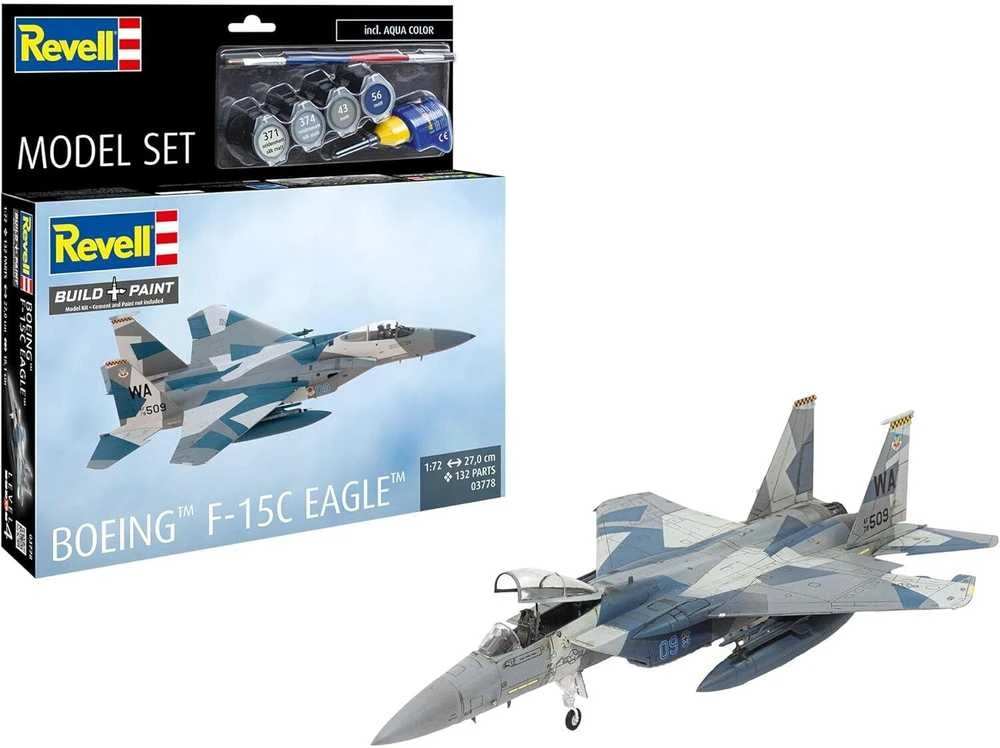 Revell Boeing F-15C Eagle 1/72 plastikinis lėktuvo rinkinys