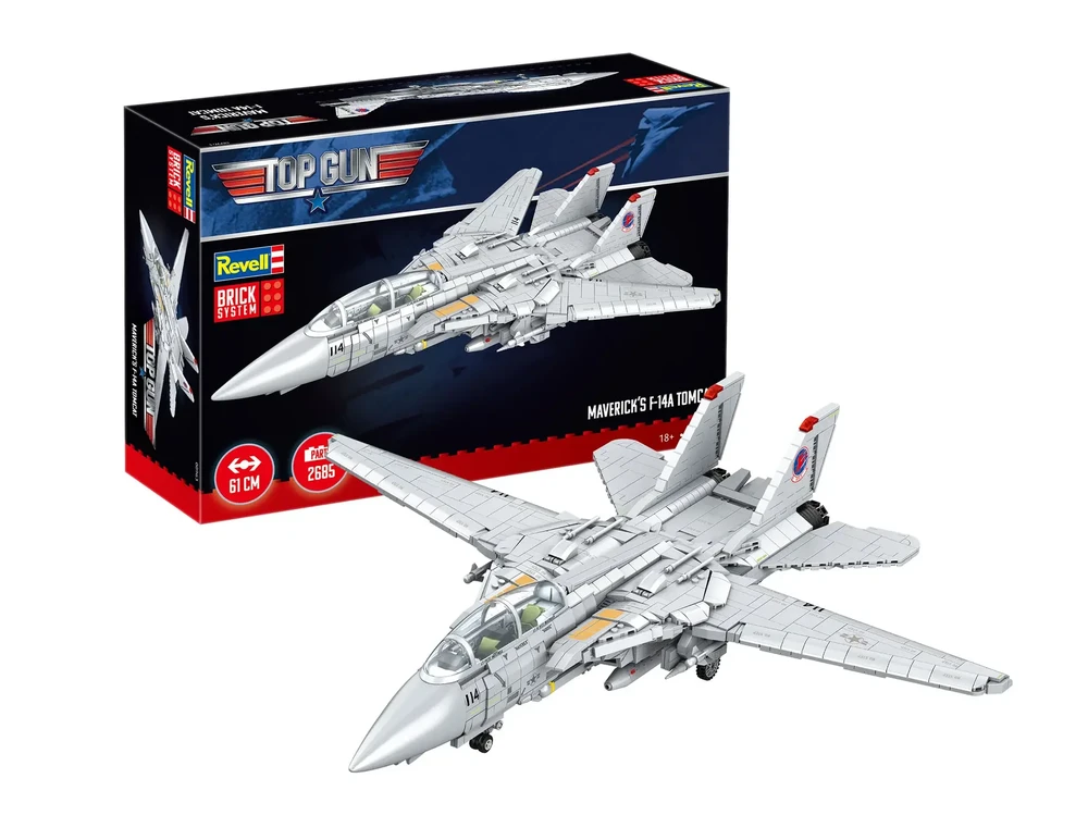 Revell Brick System konstruktorius F-14A Tomcat „Top Gun“ 1/32 00963