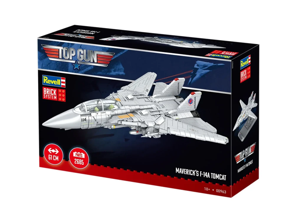 Revell Brick System konstruktorius F-14A Tomcat „Top Gun“ 1/32 00963