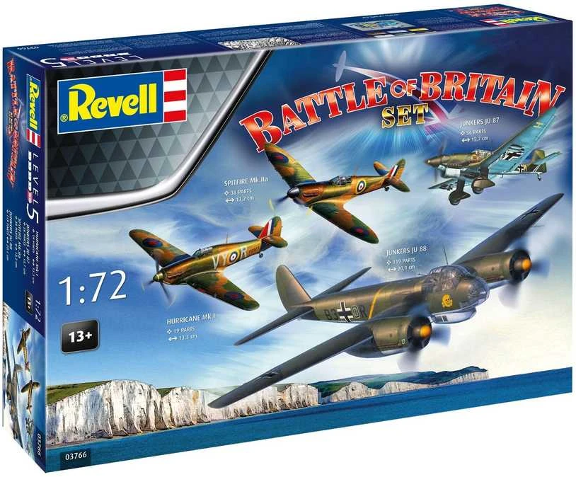 Revell Britanijos mūšio 85-mečio dovanų rinkinys 1/72 su dažais 03766