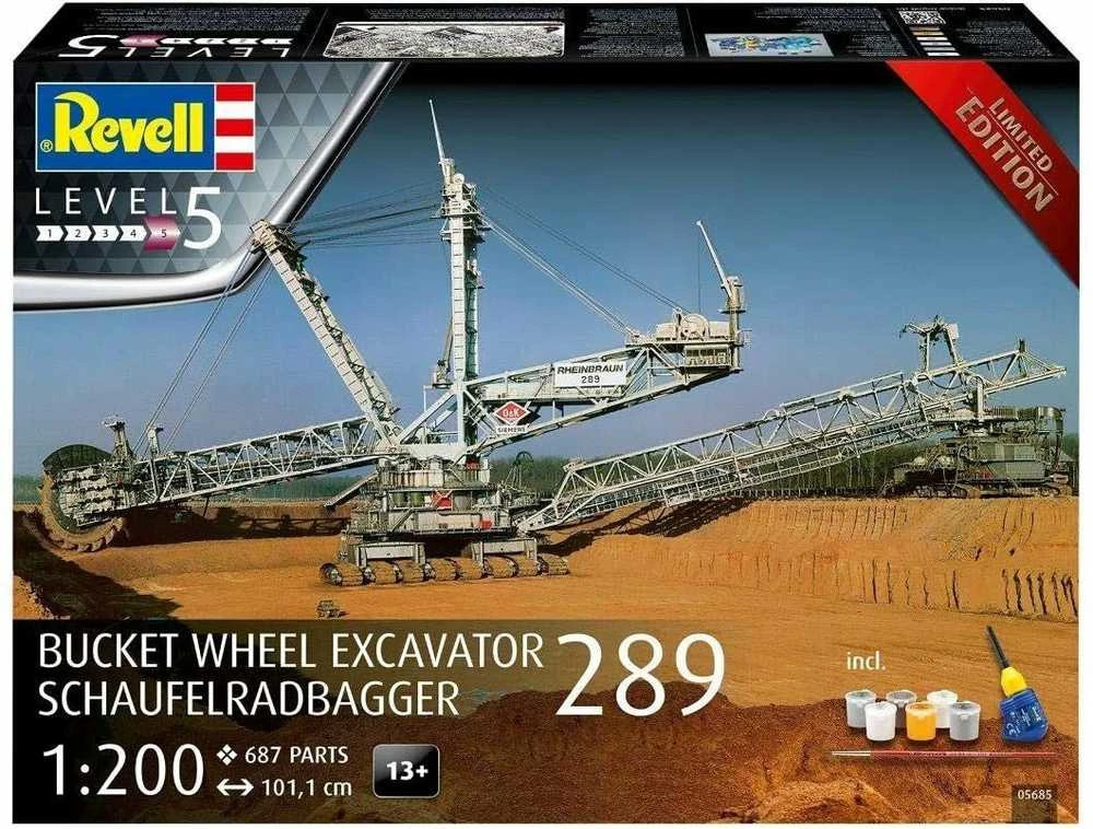 Revell Bucket Wheel Excavator 289 - PLASTIKINIS modeliavimo rinkinys