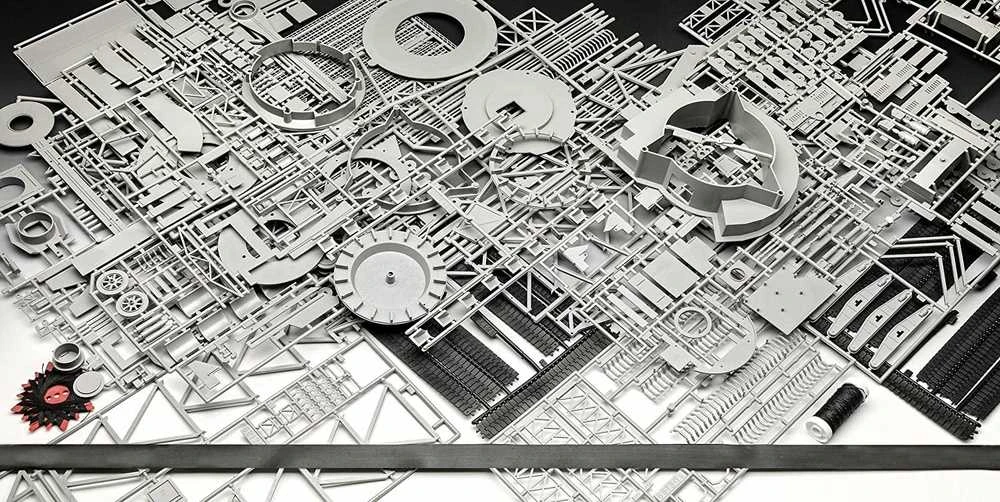 Revell Bucket Wheel Excavator 289 - PLASTIKINIS modeliavimo rinkinys
