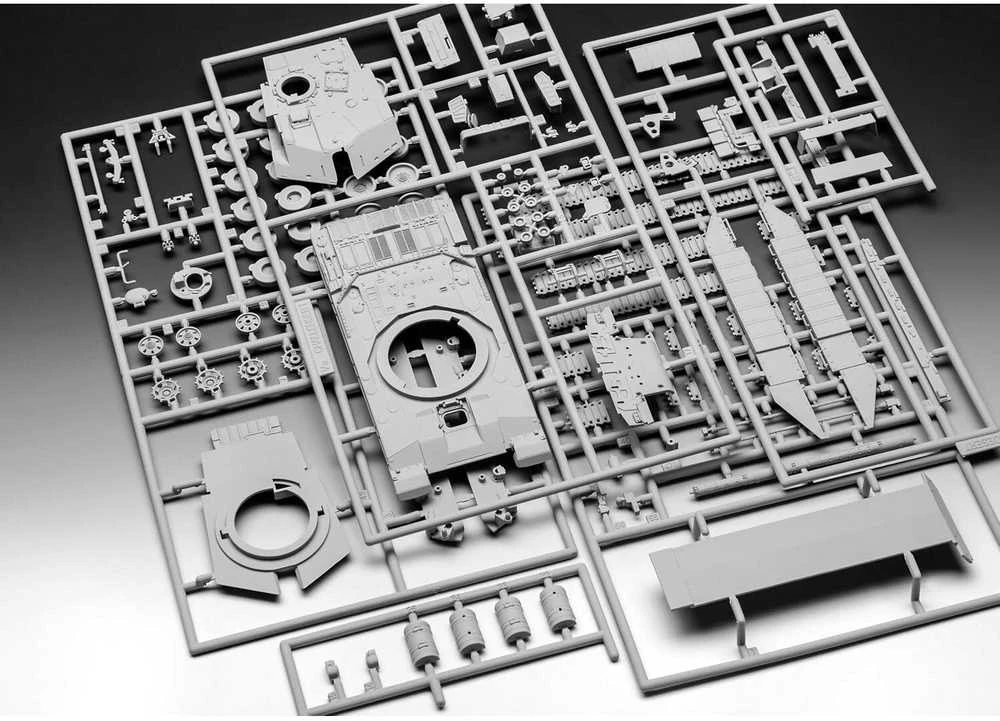 Revell Challenger 1 tanko modelis 1/72, plastikinis, 03365
