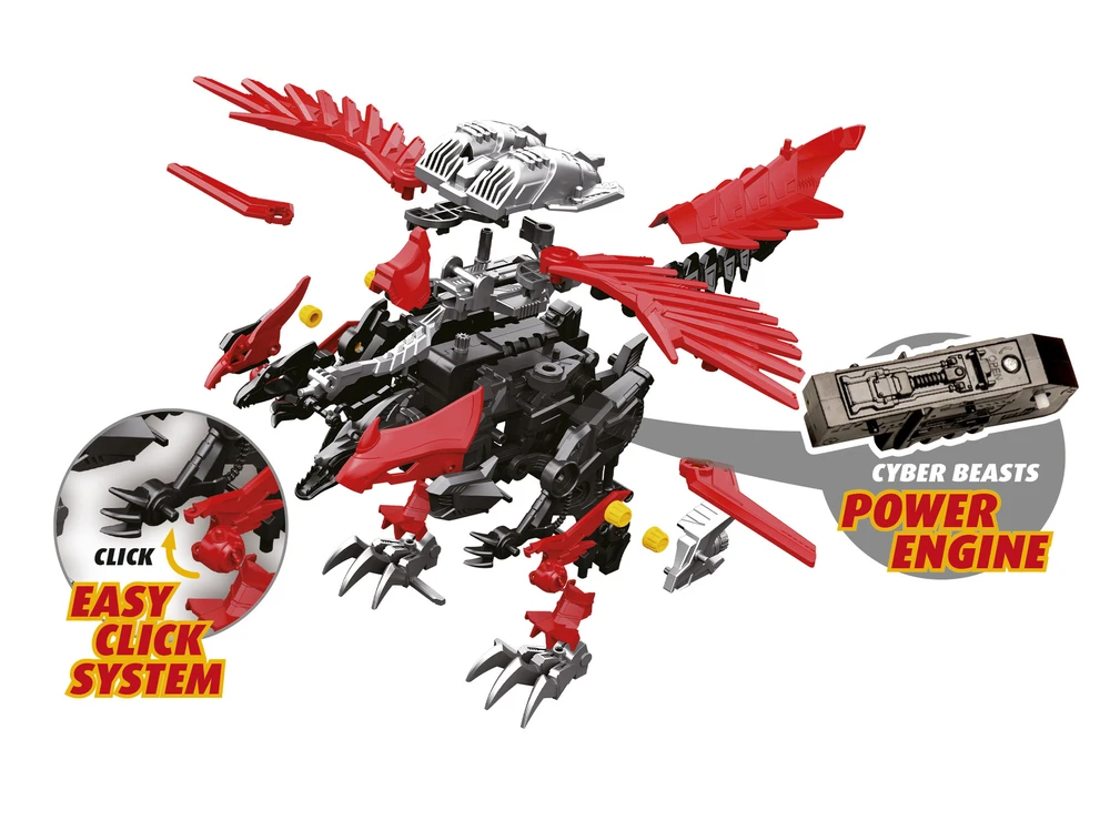 Revell CyberBeasts SkyBlade 1/35 surenkamas plastikinis modelis 30 cm