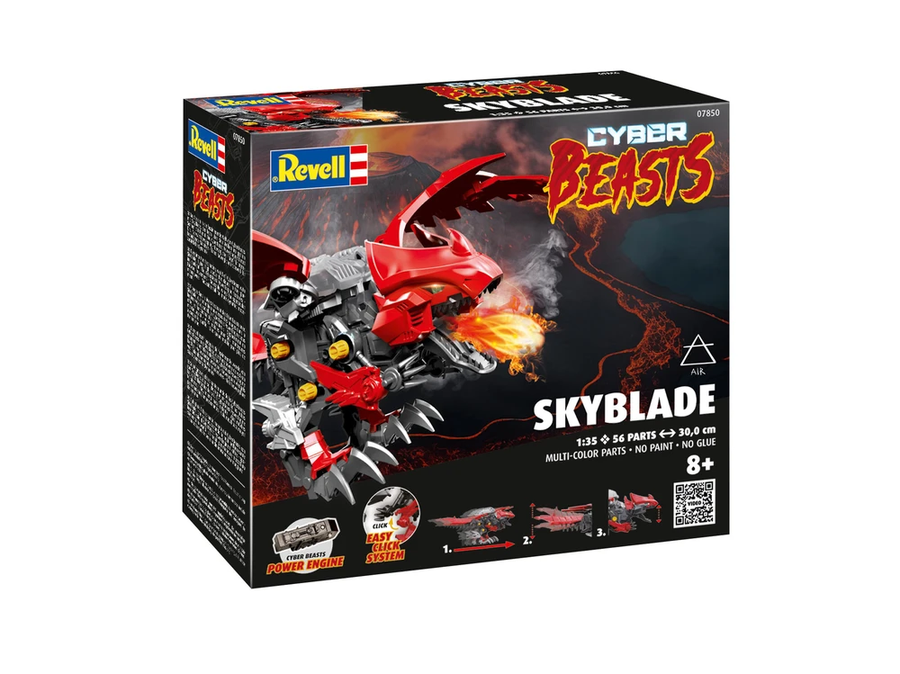 Revell CyberBeasts SkyBlade 1/35 surenkamas plastikinis modelis 30 cm