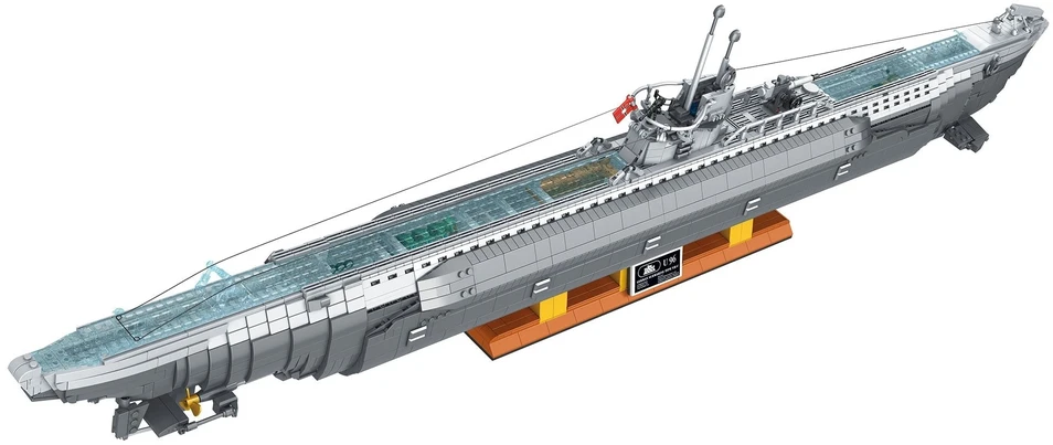 Revell Das Boot povandeninio laivo konstruktorius 1:56, 6483 det., 18+