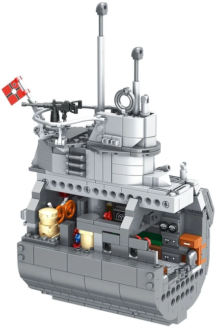 Revell Das Boot povandeninio laivo konstruktorius 1:56, 6483 det., 18+