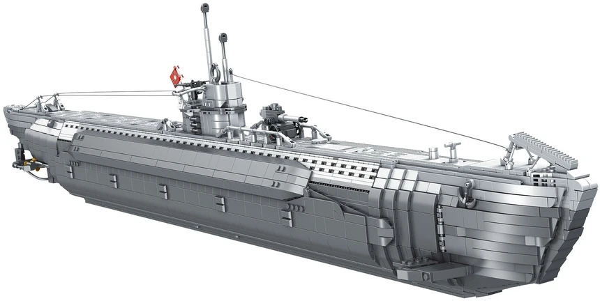Revell Das Boot povandeninio laivo konstruktorius 1:56, 6483 det., 18+