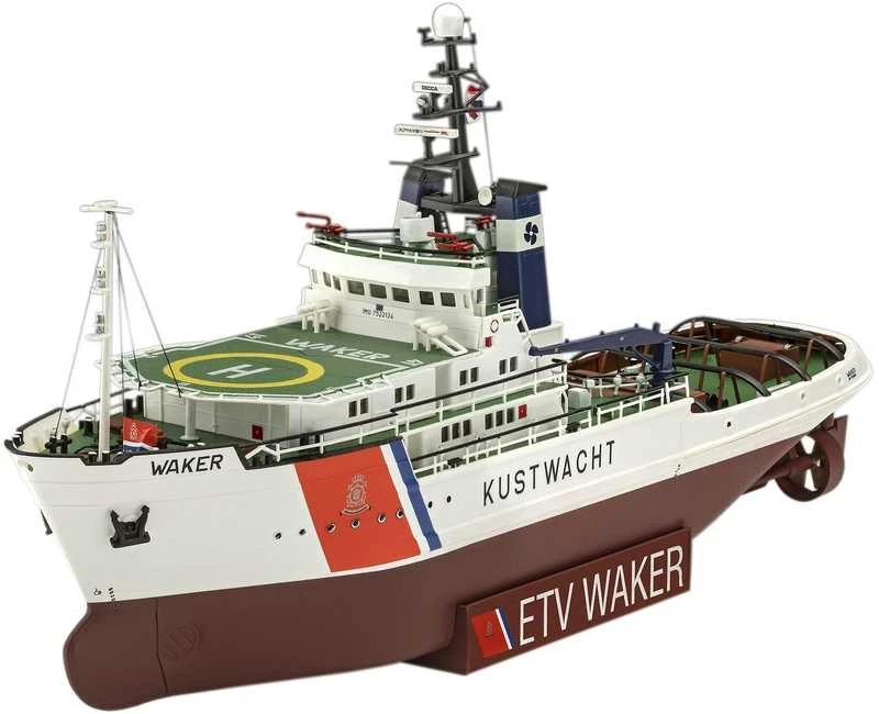 Revell ETV Waker Nyderlandų pakrančių apsaugos laivas 1:200