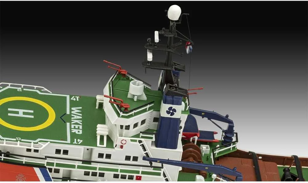 Revell ETV Waker Nyderlandų pakrančių apsaugos laivas 1:200