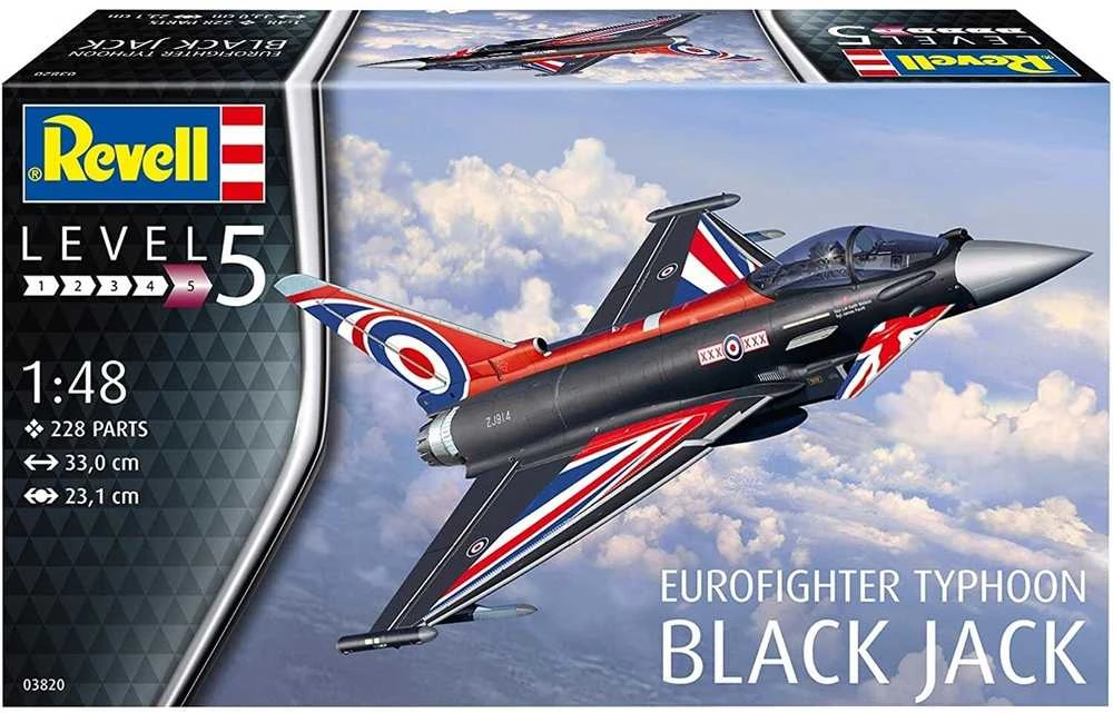 Revell - Eurofighter „Juodas Jack“, 1/48, 03820