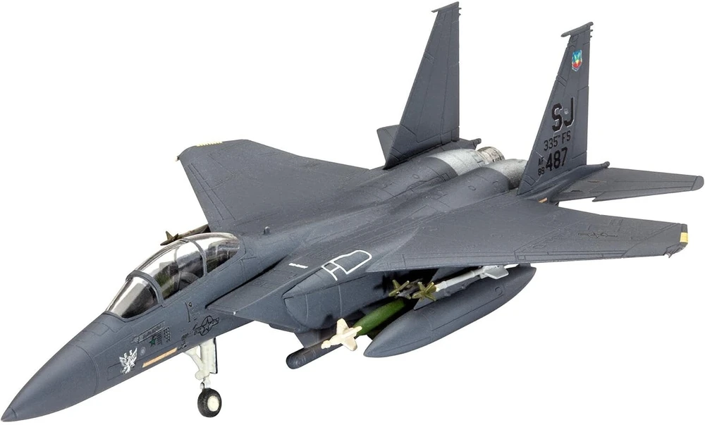 Revell F-15E Strike Eagle lėktuvo surenkamas modelis dovanų rinkinys 1/144