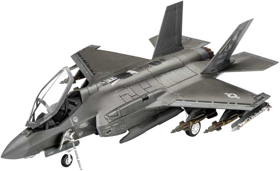 Revell F-35A Lightning II dovanų rinkinys 1/72 – surinkimo modelis