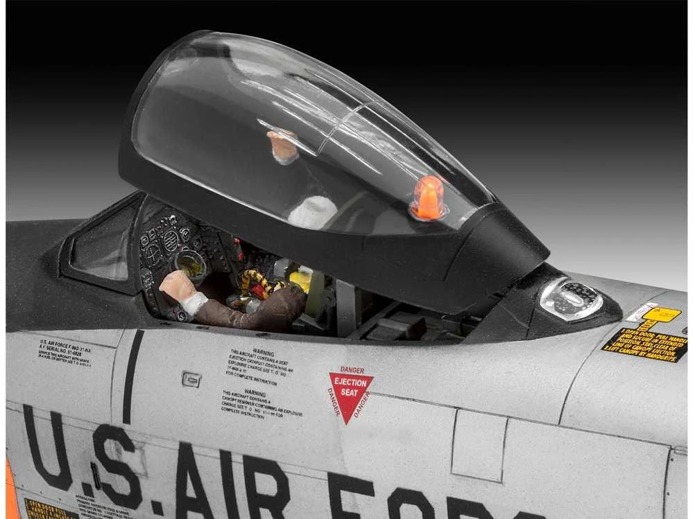 Revell F-86D Dog Sabre dovanų rinkinys 1/48 su dažais ir klijais