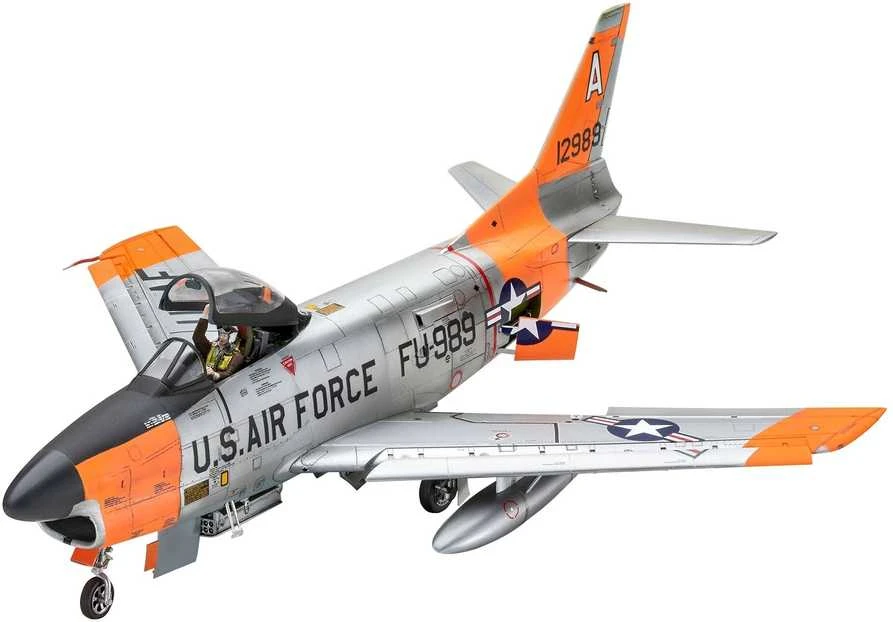 Revell F-86D Dog Sabre dovanų rinkinys 1/48 su dažais ir klijais