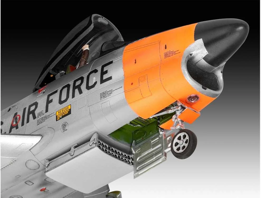Revell F-86D Dog Sabre dovanų rinkinys 1/48 su dažais ir klijais