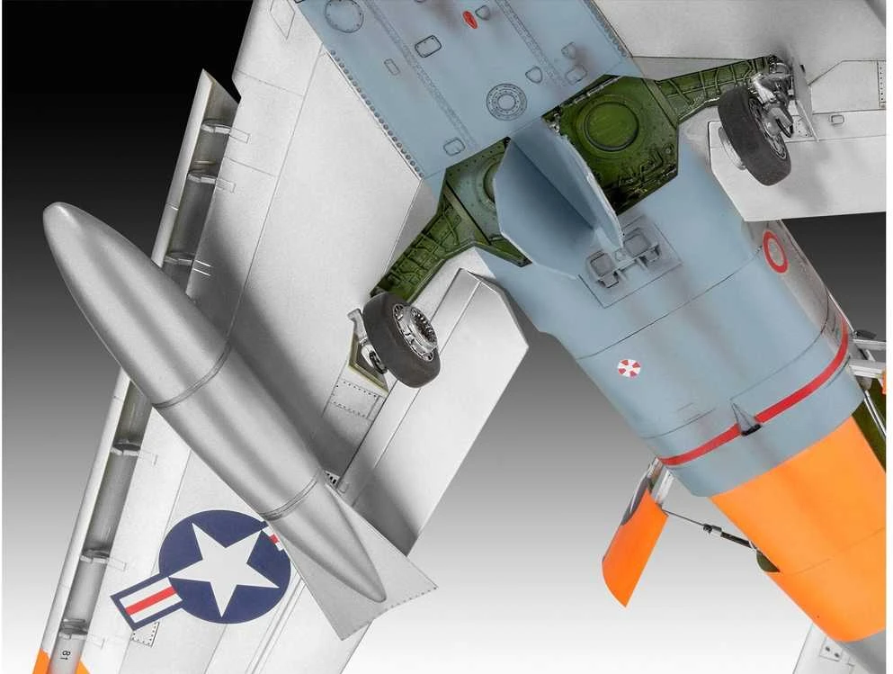 Revell F-86D Dog Sabre dovanų rinkinys 1/48 su dažais ir klijais