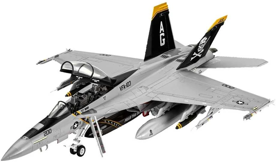 Revell F/A-18F Super Hornet 1/72 plastikinis surinkimo rinkinys