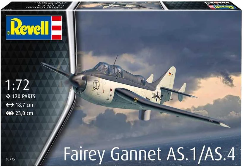 Revell Plastikinis Fairey Gannet AS.1/AS.4 1/72 modelis