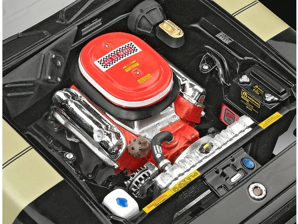 Revell „Greiti ir įsiutę“ Dom 1971 Plymouth GTX 1:24 plastikinis modelis 12+