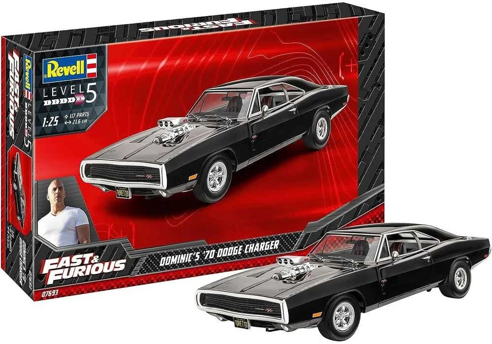 Revell Fast & Furious Dominico 1970 Dodge Charger 1:25 surinkimo rinkinys