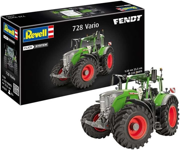 „Revell Fendt F20 Dieselross“ traktoriaus modelis 1/20, lengvai spustelėjamas