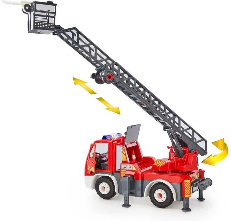 Revell First Construction gaisrinis automobilis su kopėčiomis 1:20, 30 cm, 4+