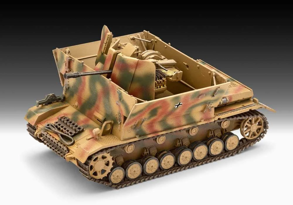 Revell Flakpanzer IV „Möbelwagen“ 3.7 cm Flak 43, 1:72 modelis