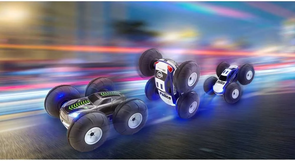 Revell FlipRacer RC dvipusis kaskadinis automobilis su LED, 24634