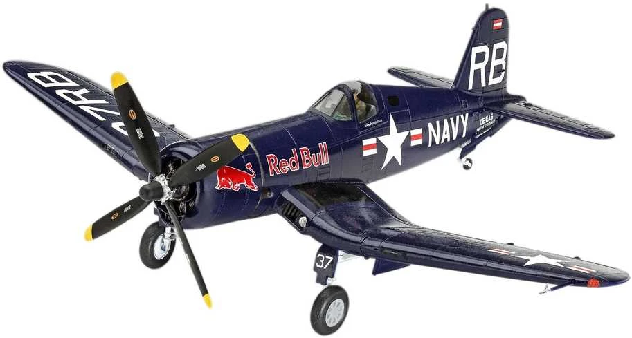 Revell Flying Bulls F4U-4 Corsair dovanų rinkinys 1/48 su dažais
