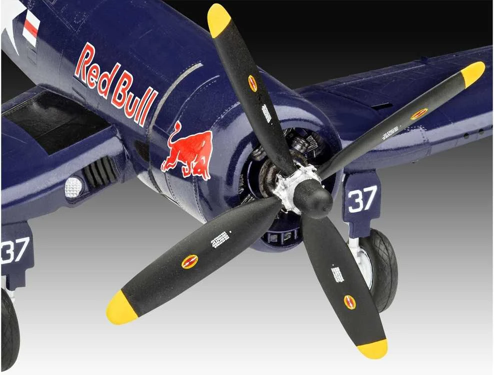 Revell Flying Bulls F4U-4 Corsair dovanų rinkinys 1/48 su dažais