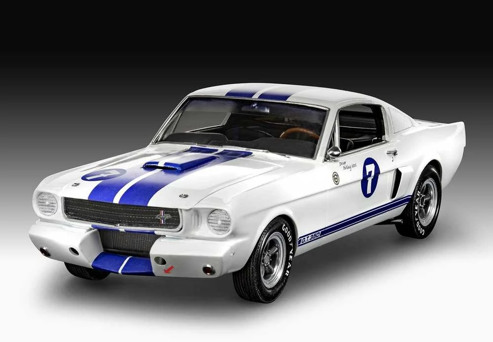 Revell Ford Mustang 1966 Shelby GT350R „Stirling Moss“ 1:24 surinkimo rinkinys