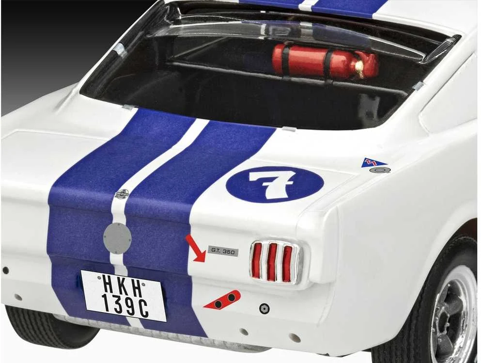 Revell Ford Mustang 1966 Shelby GT350R „Stirling Moss“ 1:24 surinkimo rinkinys