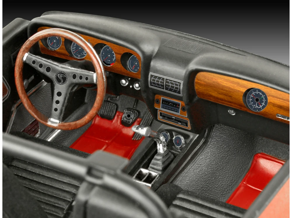 Revell Ford Mustang Shelby GT500 1970 1:25 surenkamas plastikinis modelis