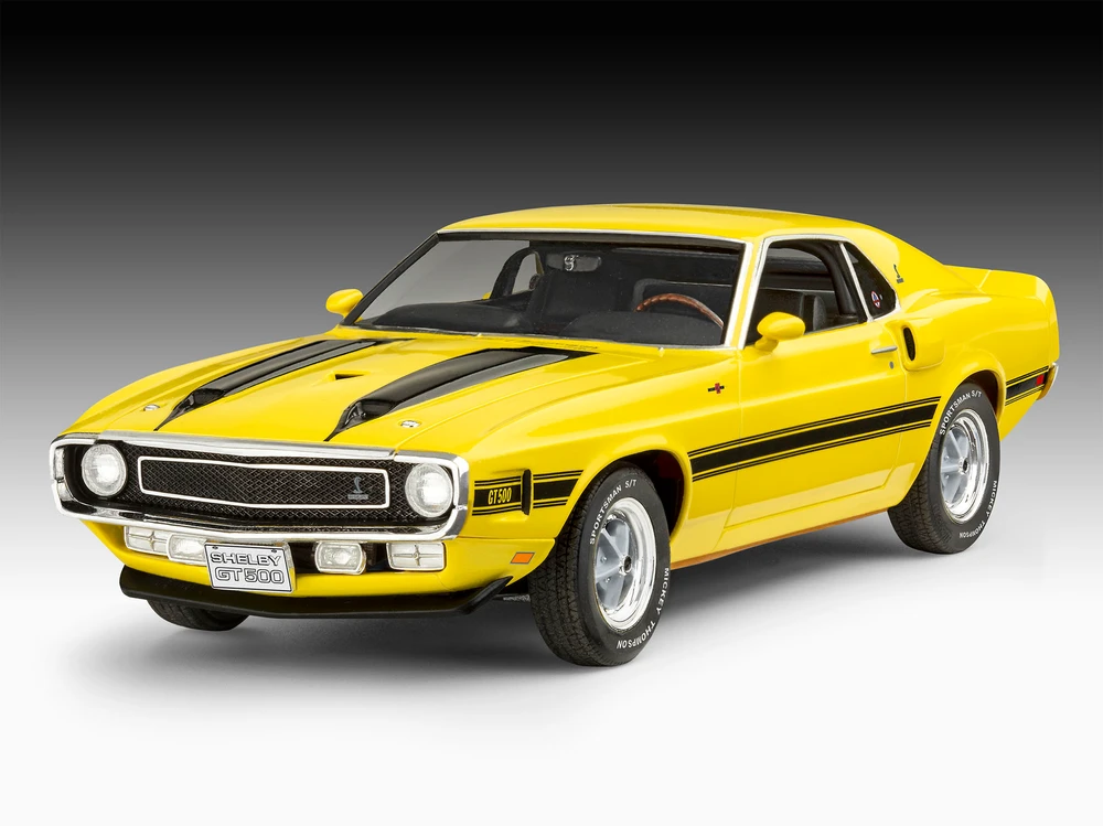 Revell Ford Mustang Shelby GT500 1970 1:25 surenkamas plastikinis modelis