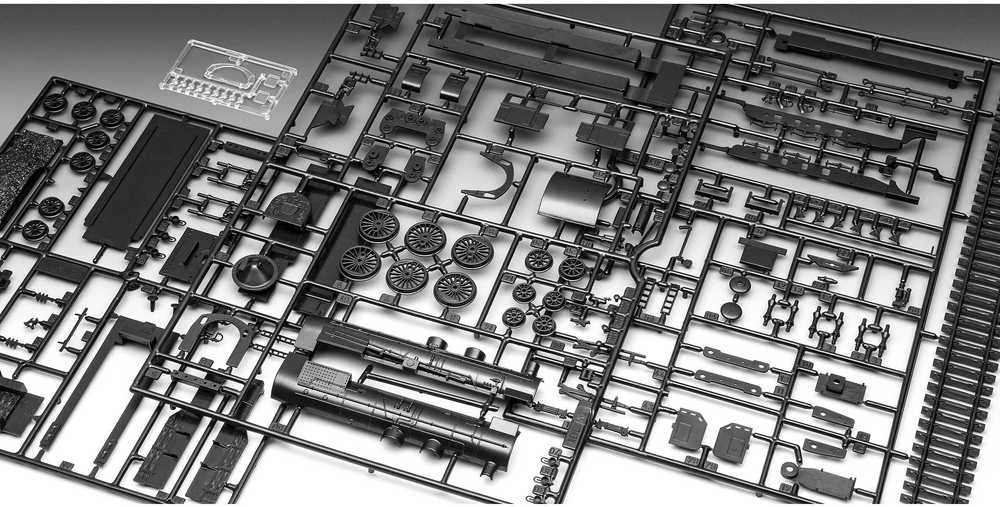 Revell garvežio S3/6 BR 18(5) su tenderiu dovanų rinkinys 1/87