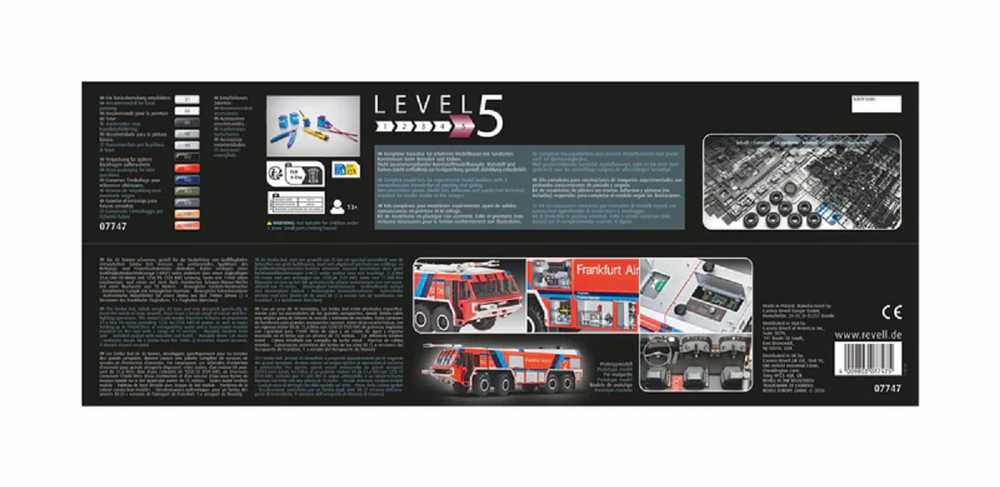 Revell GFLF Simba 8x8 gaisrinis 1/24 plastikinis modelis
