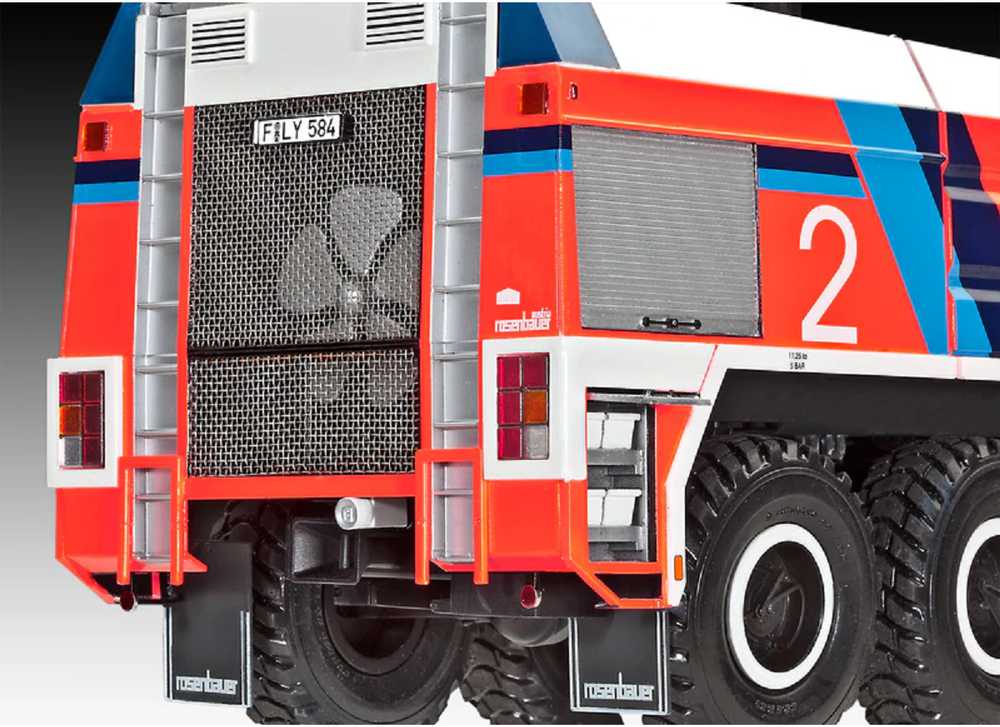 Revell GFLF Simba 8x8 gaisrinis 1/24 plastikinis modelis