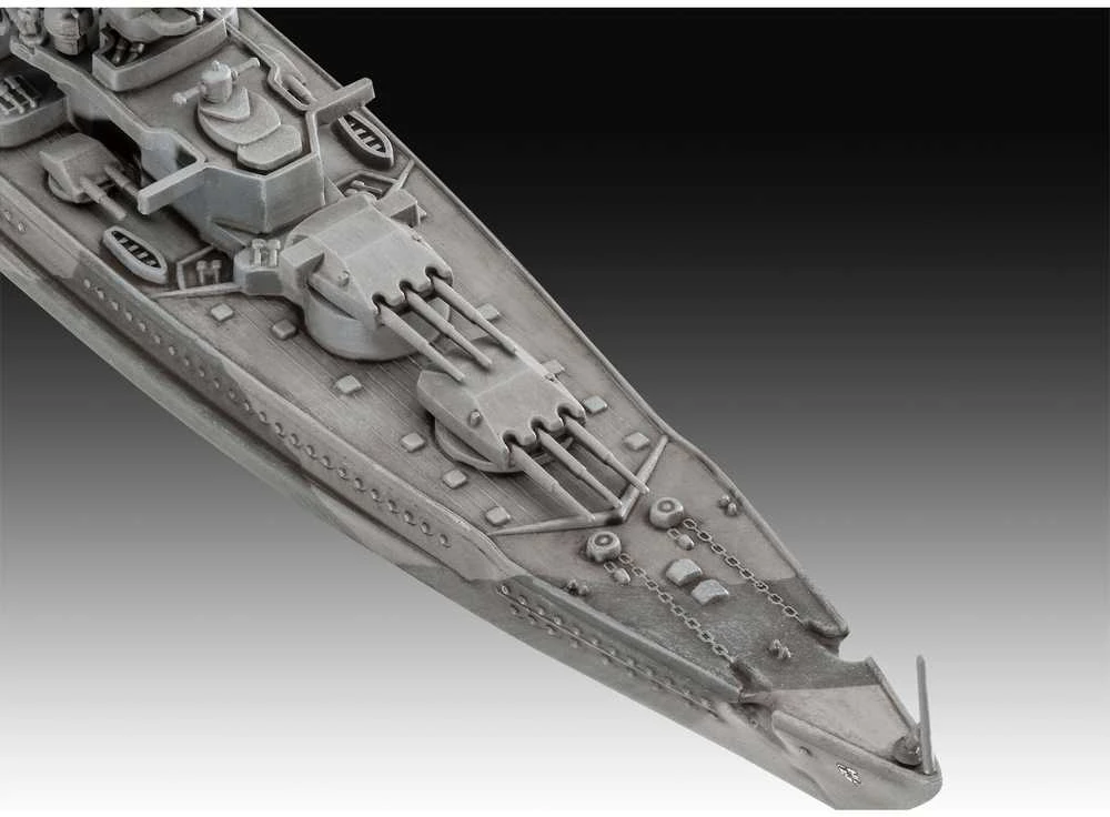 Revell Gneisenau karo laivo modelis 1:1200 dovanų rinkinys