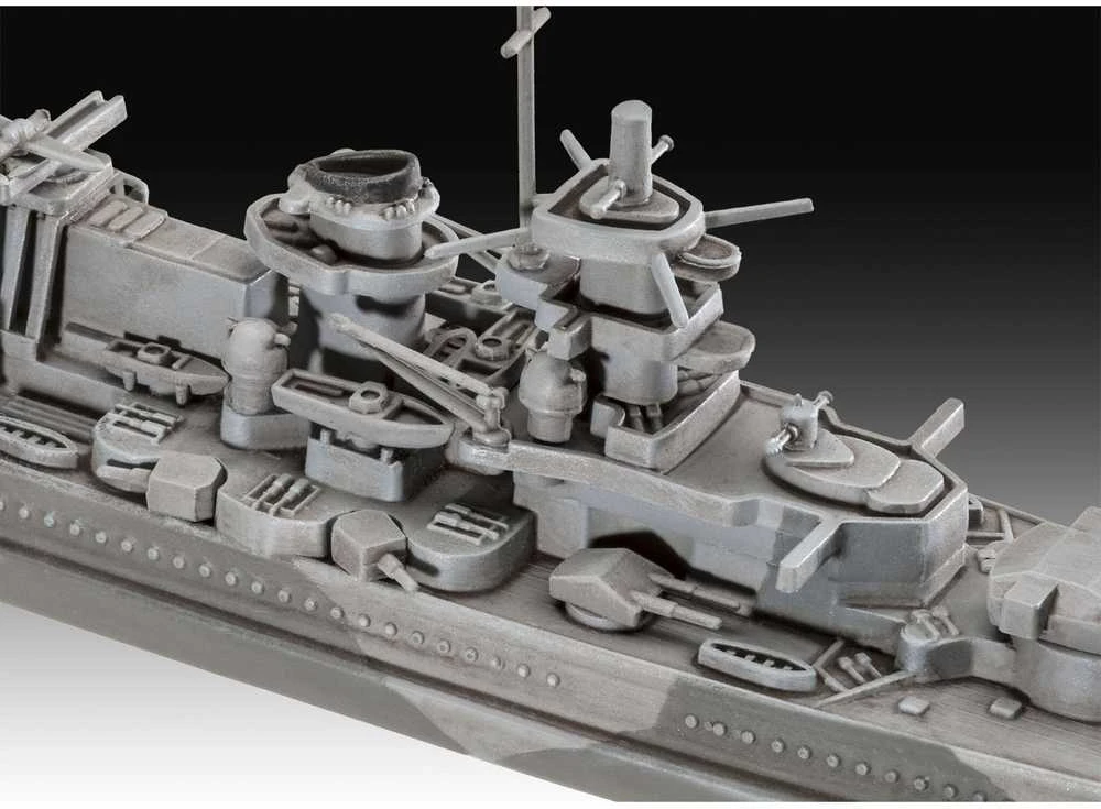 Revell Gneisenau karo laivo modelis 1:1200 dovanų rinkinys